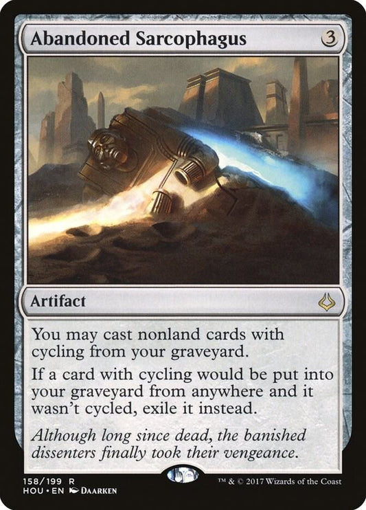 Abandoned Sarcophagus [Hour of Devastation] 158