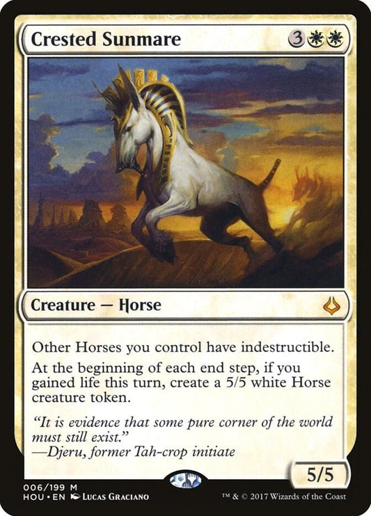 Crested Sunmare [Hour of Devastation] 6