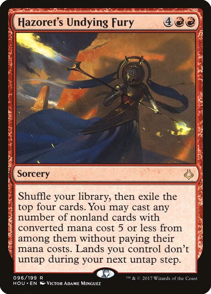 Hazoret's Undying Fury [Hour of Devastation] 96