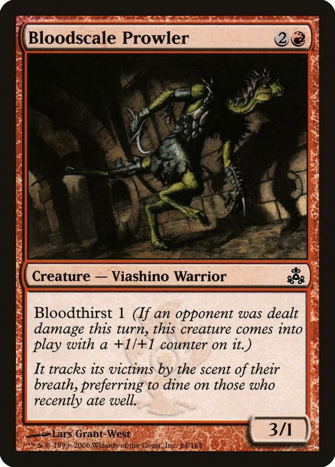 Bloodscale Prowler [Guildpact] 64