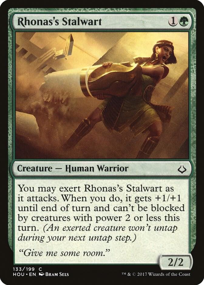 Rhonas's Stalwart [Hour of Devastation] 133