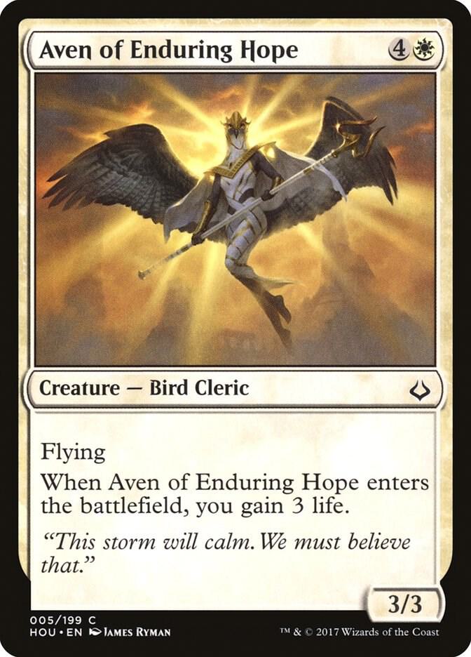 Aven of Enduring Hope [Hour of Devastation] 5