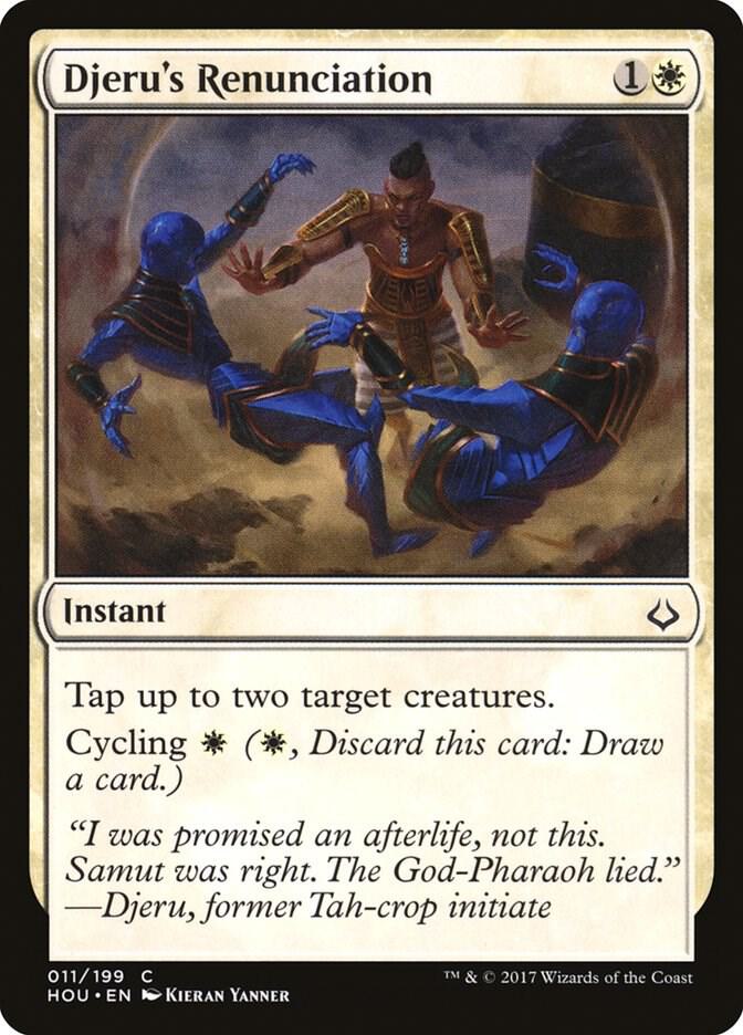 Djeru's Renunciation [Hour of Devastation] 11