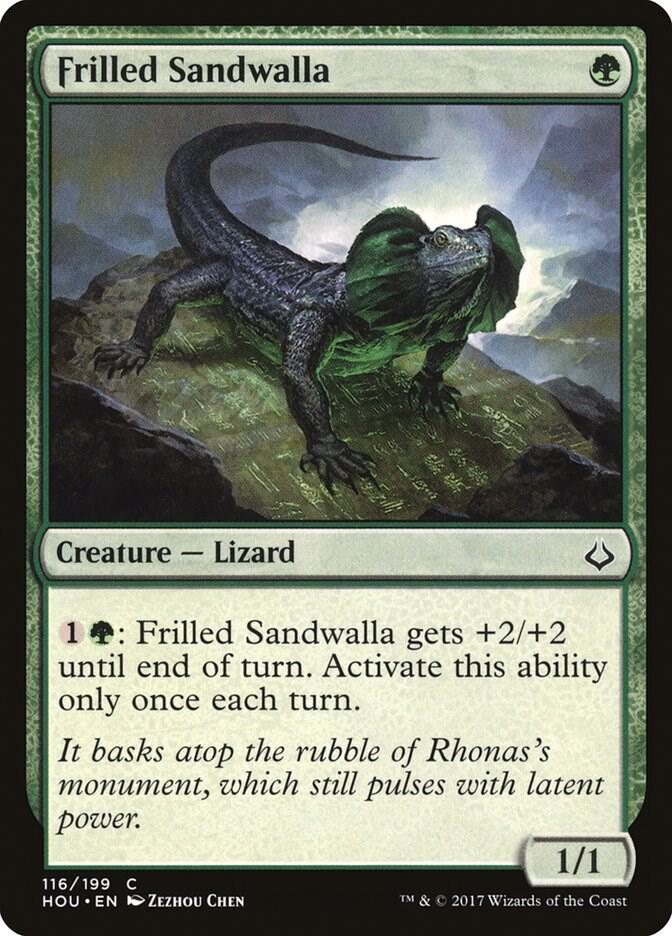 Frilled Sandwalla [Hour of Devastation] 116