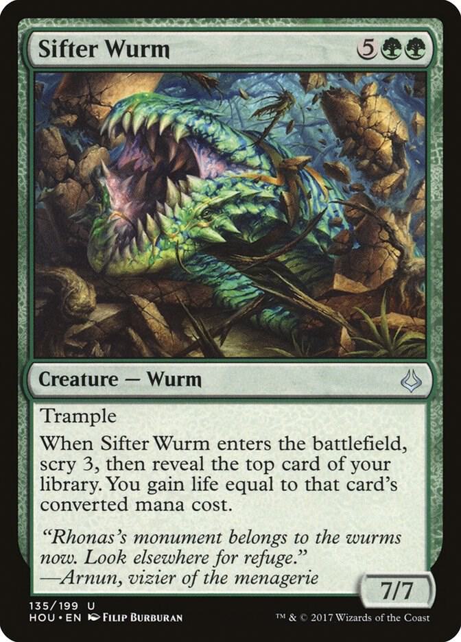 Sifter Wurm [Hour of Devastation] 135