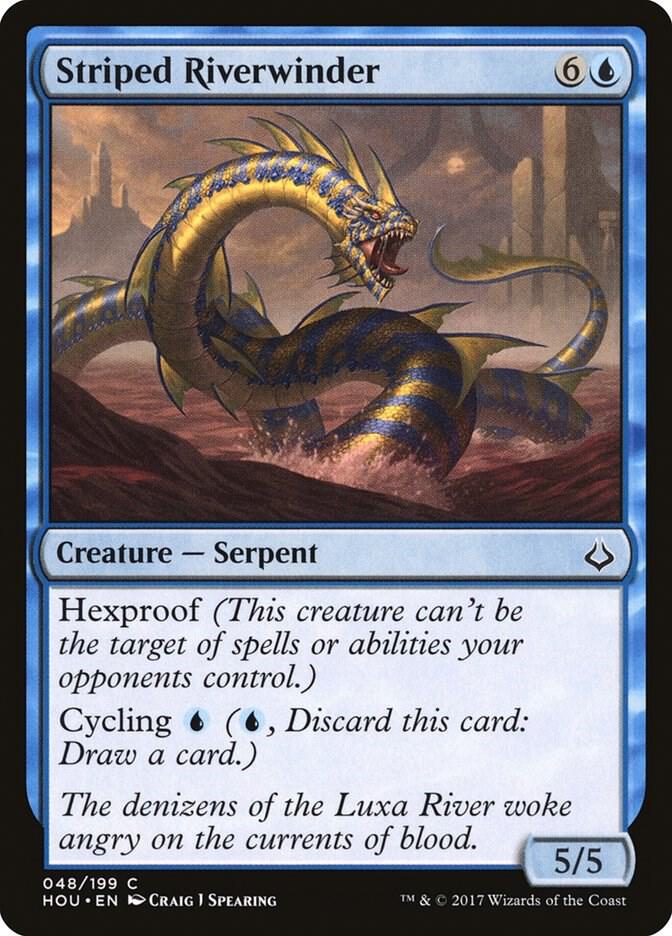 Striped Riverwinder [Hour of Devastation] 48