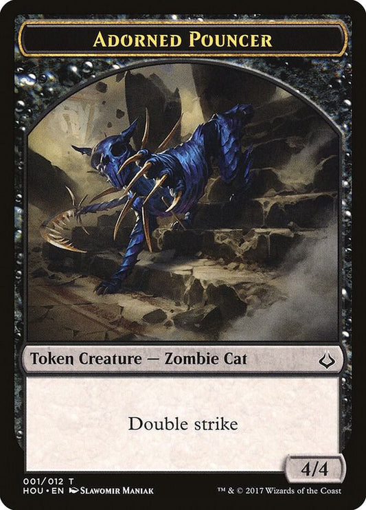Adorned Pouncer Token [Hour of Devastation] 1