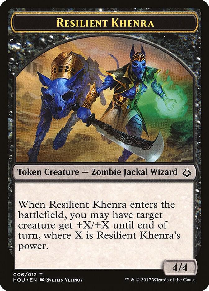 Resilient Khenra Token [Hour of Devastation] 6