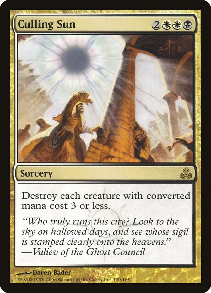 Culling Sun [Guildpact] 109