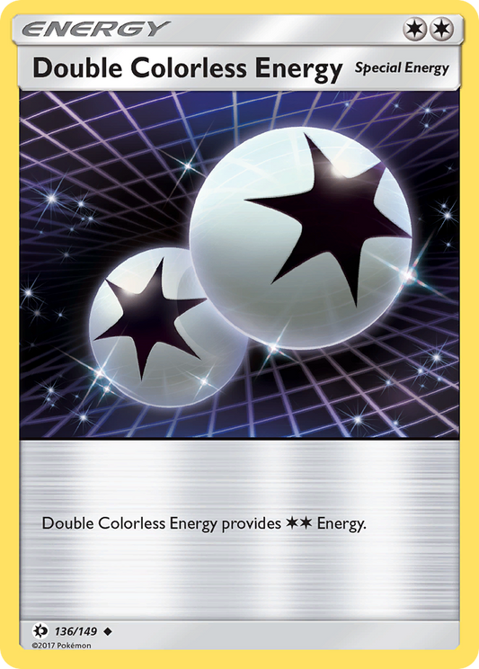 Double Colorless Energy - 136/149 Sun & Moon