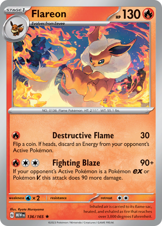 Flareon - 136/165 151