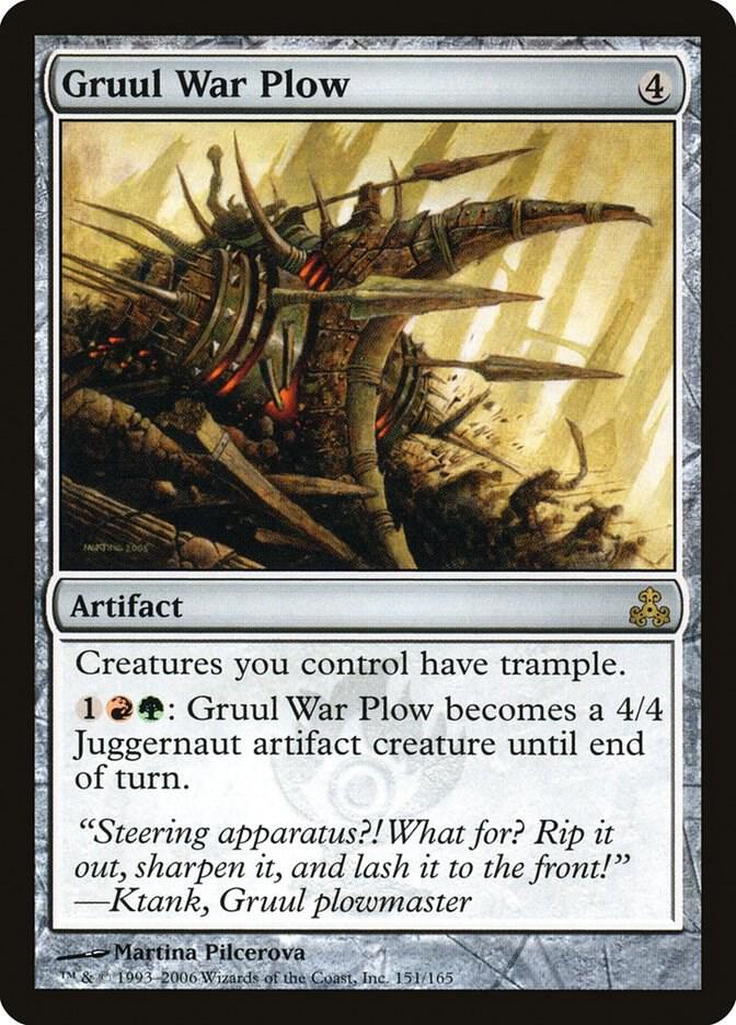 Gruul War Plow [Guildpact] 151