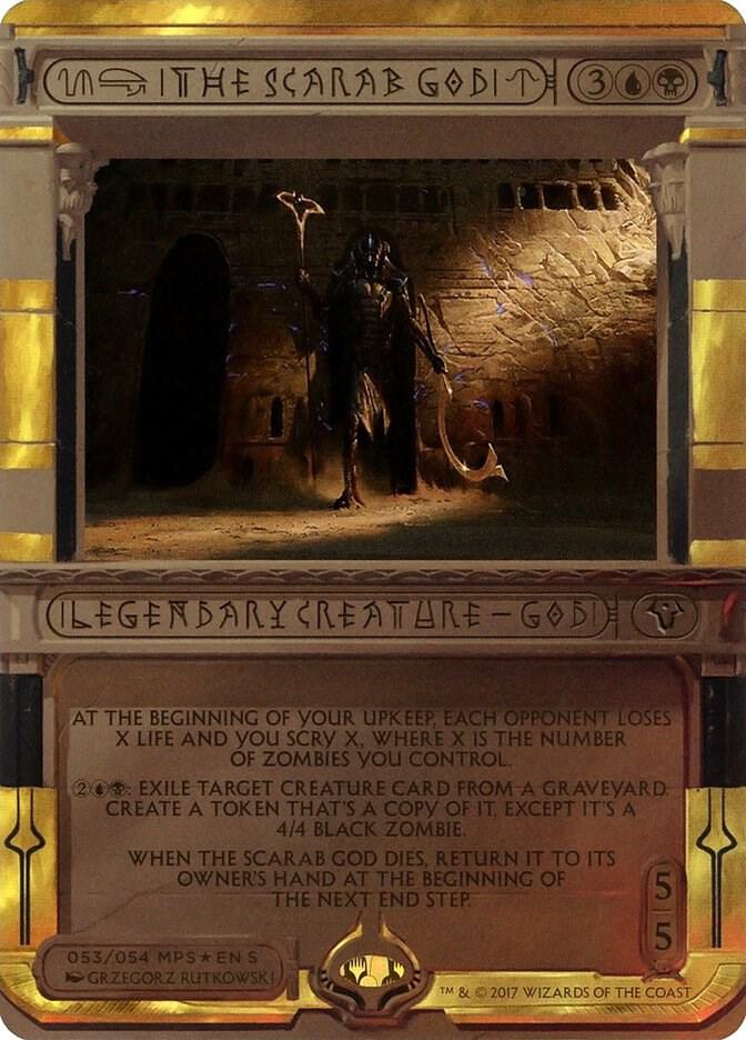 The Scarab God [Masterpiece Series: Amonkhet Invocations] 53