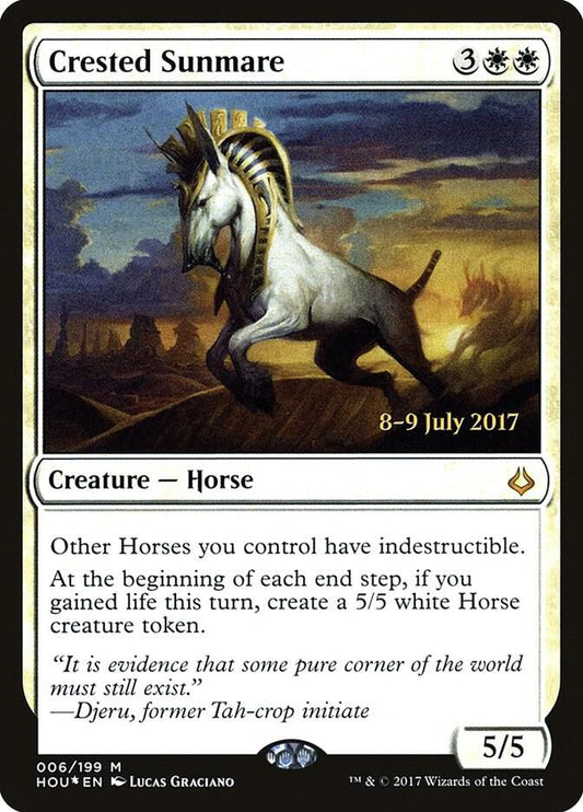 Crested Sunmare [Prerelease Cards] 6