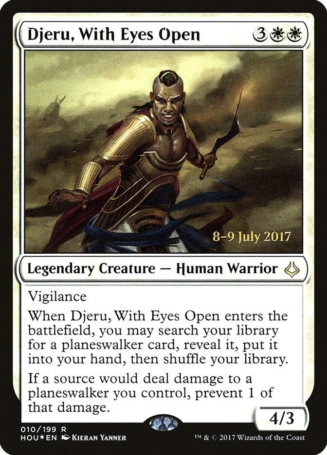 Djeru, With Eyes Open [Prerelease Cards] 10