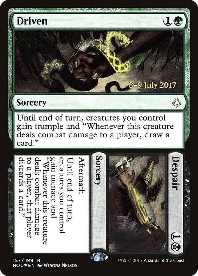 Driven // Despair [Prerelease Cards] 157
