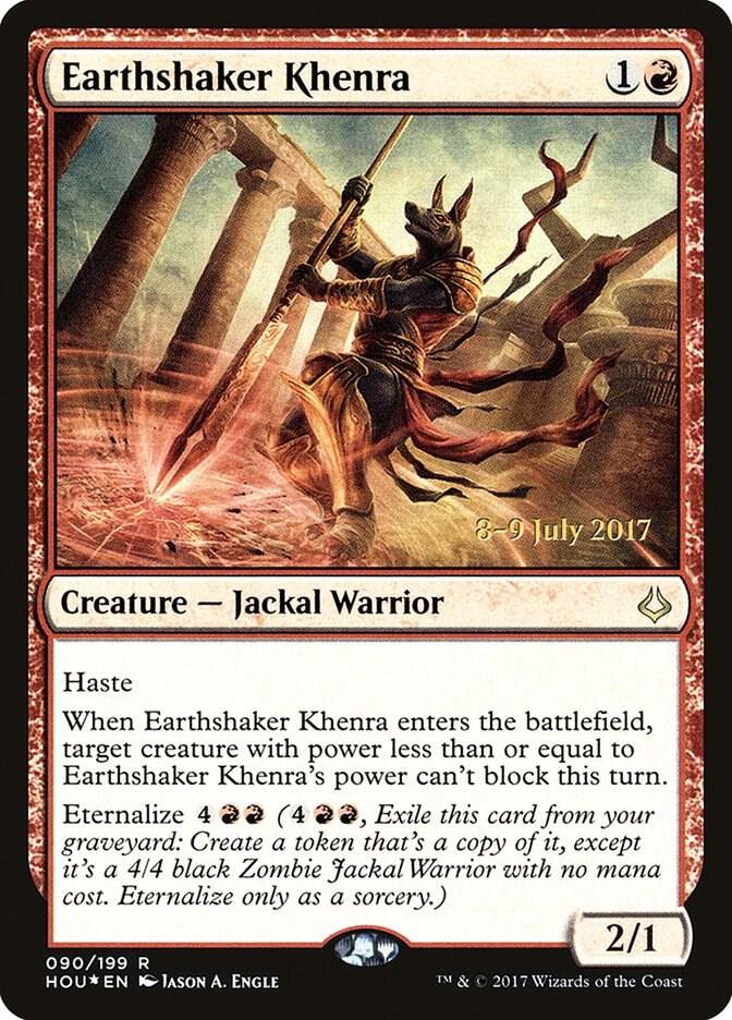 Earthshaker Khenra [Prerelease Cards] 90