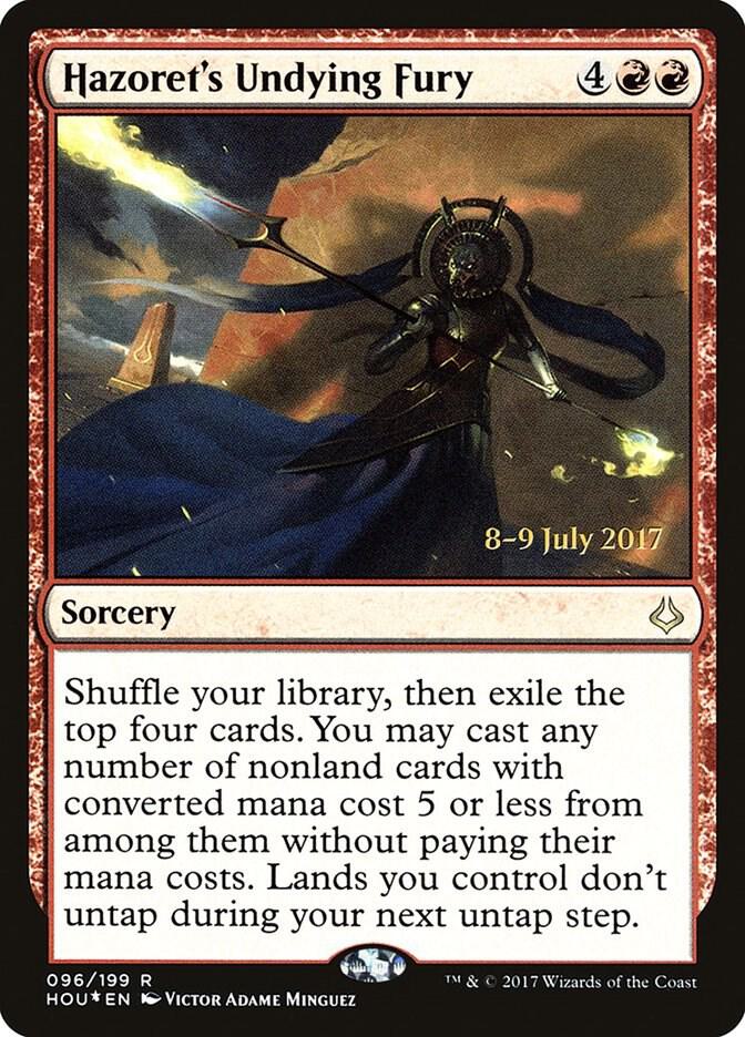 Hazoret's Undying Fury [Prerelease Cards] 96