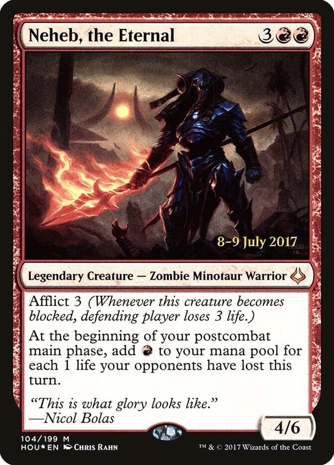 Neheb, the Eternal [Prerelease Cards] 104