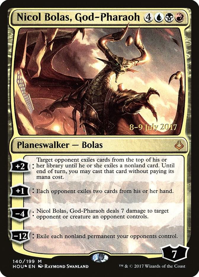 Nicol Bolas, God-Pharaoh [Prerelease Cards] 140