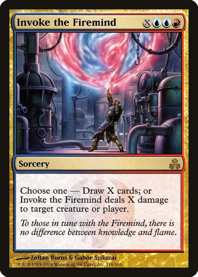 Invoke the Firemind [Guildpact] 118