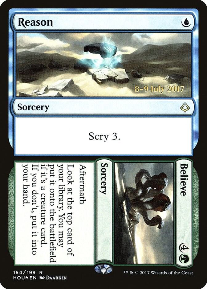 Reason // Believe [Prerelease Cards] 154
