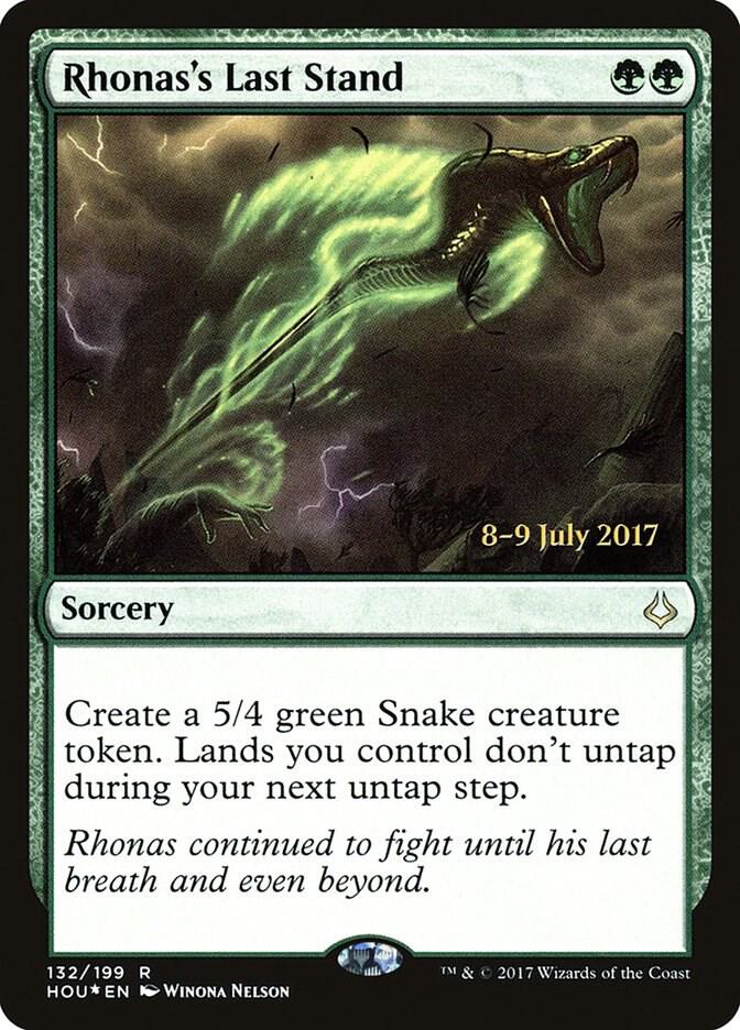 Rhonas's Last Stand [Prerelease Cards] 132