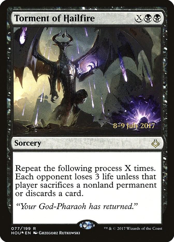 Torment of Hailfire [Prerelease Cards] 77