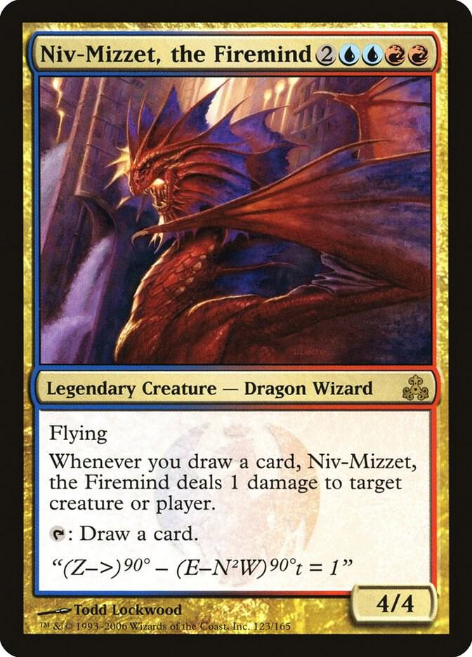 Niv-Mizzet, the Firemind [Guildpact] 123