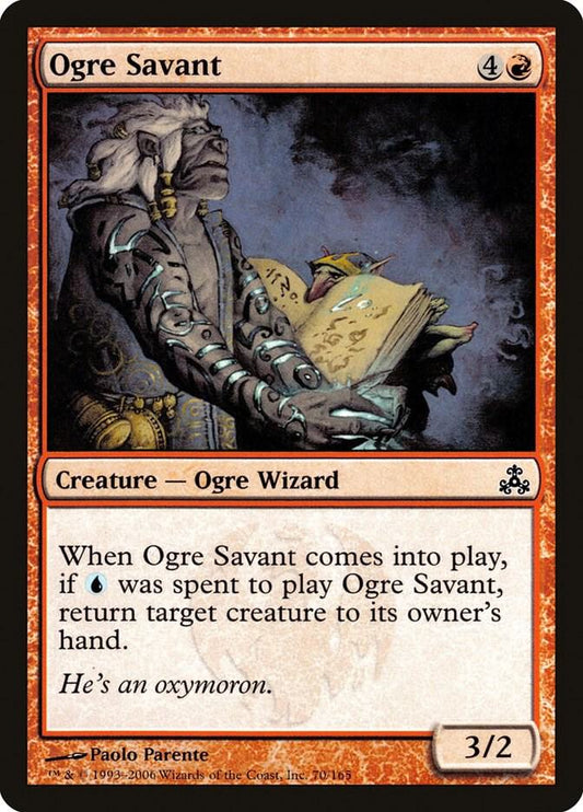 Ogre Savant [Guildpact] 70
