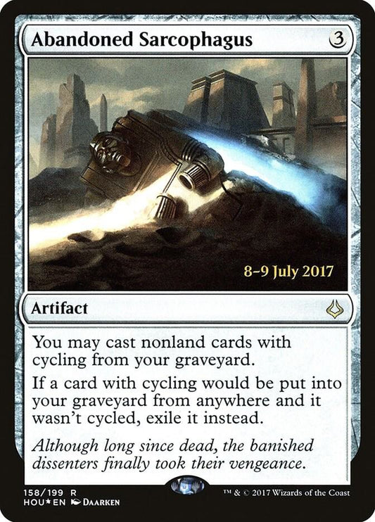 Abandoned Sarcophagus [Prerelease Cards] 158