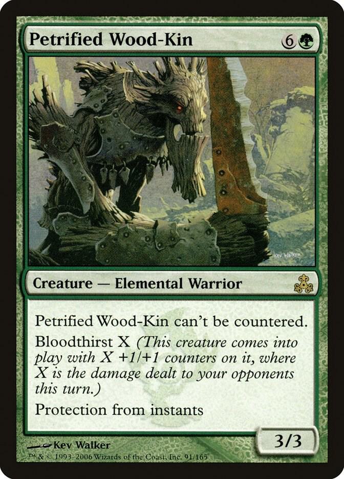 Petrified Wood-Kin [Guildpact] 91