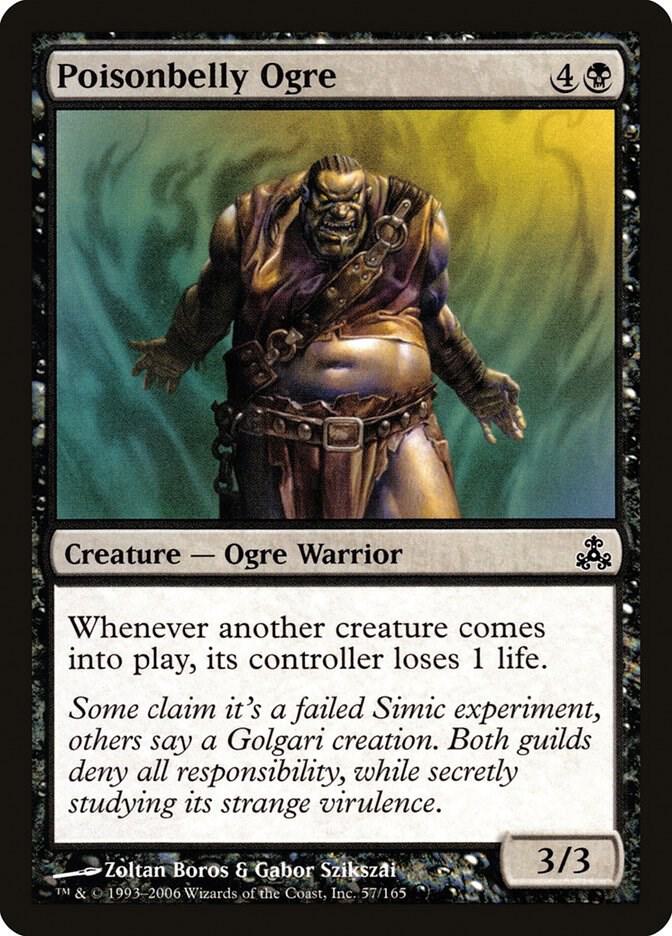 Poisonbelly Ogre [Guildpact] 57