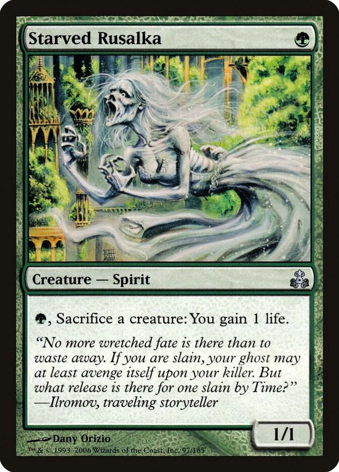 Starved Rusalka [Guildpact] 97