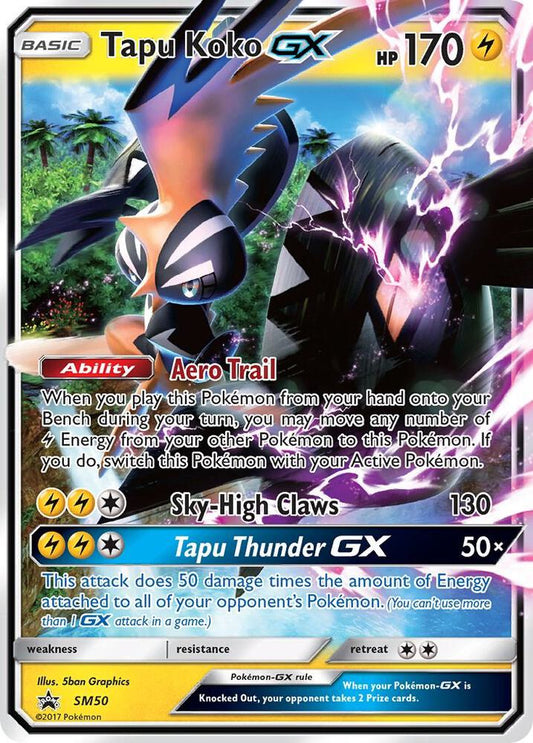 Tapu Koko GX - SM50 [SM Promos] SM50