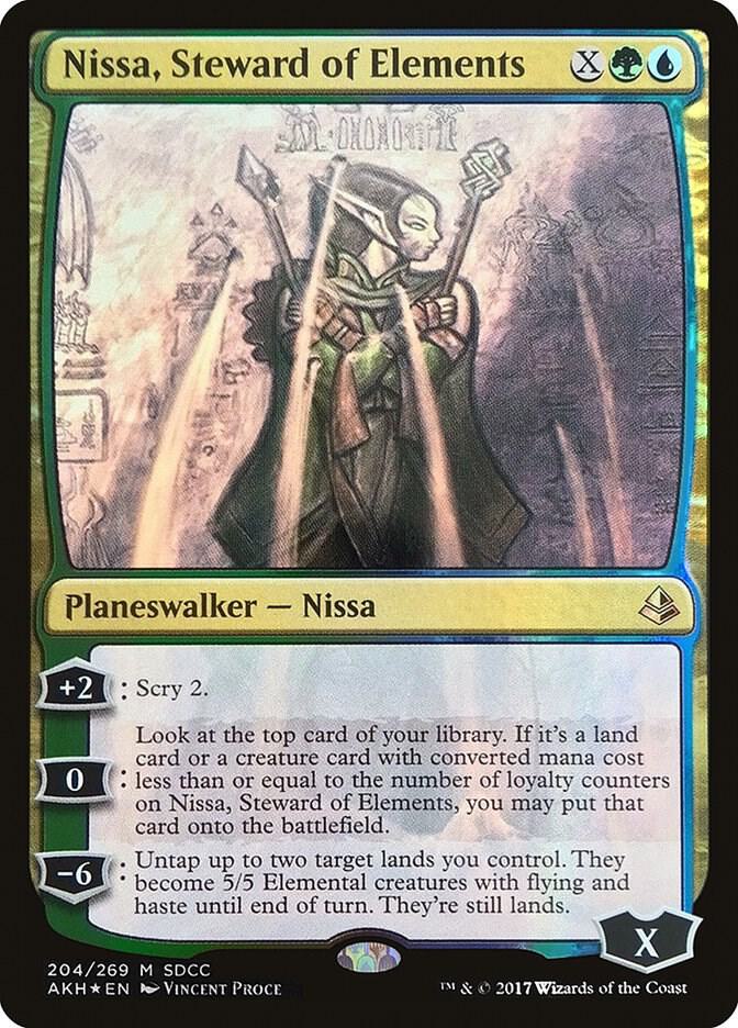 Nissa, Steward of Elements (SDCC 2017 Exclusive) [Media Promos] 204