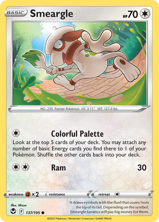 Smeargle - 137/195 Silver Tempest