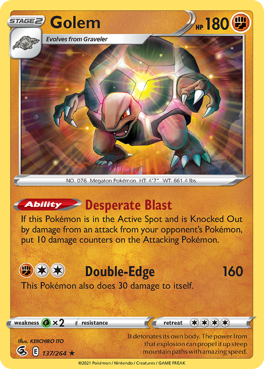 Golem - 137/264 Fusion Strike