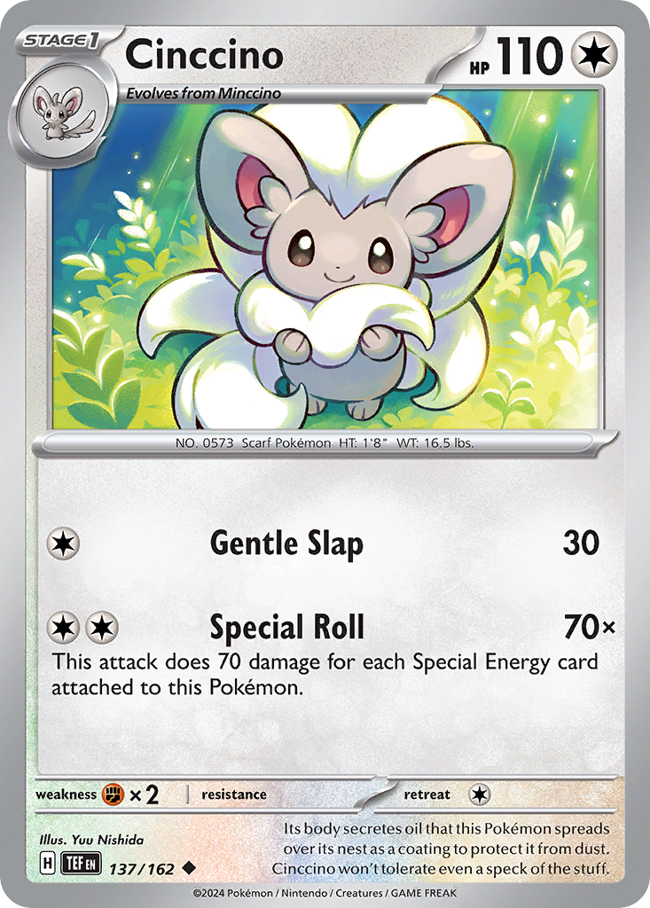 Cinccino - 137/162 Temporal Forces