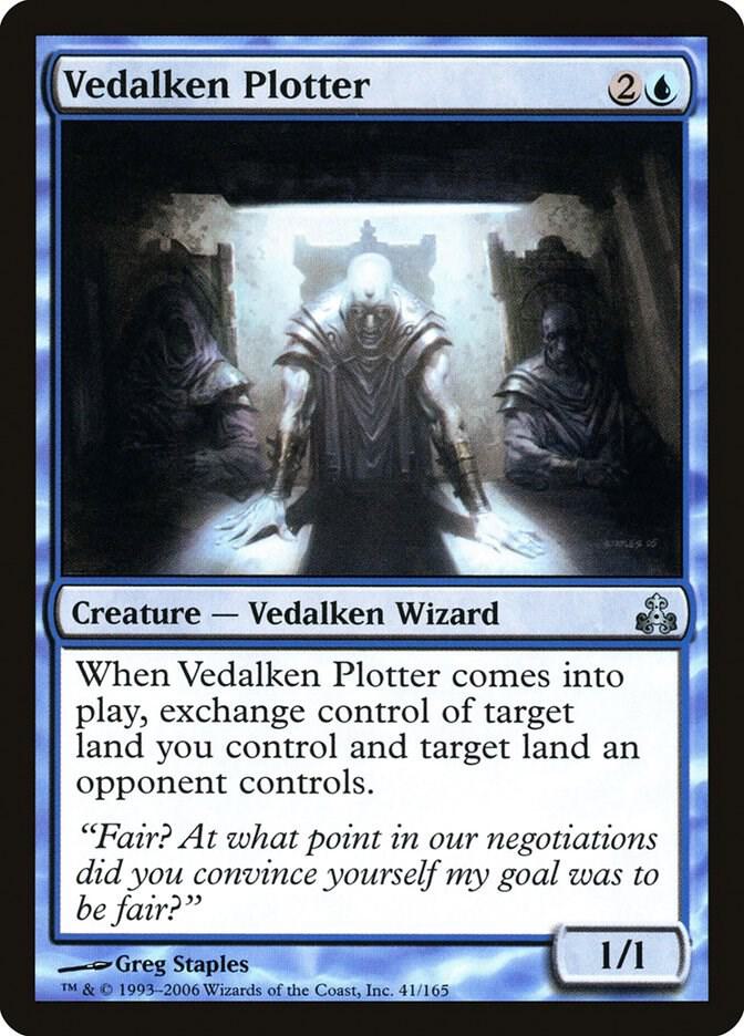 Vedalken Plotter [Guildpact] 41