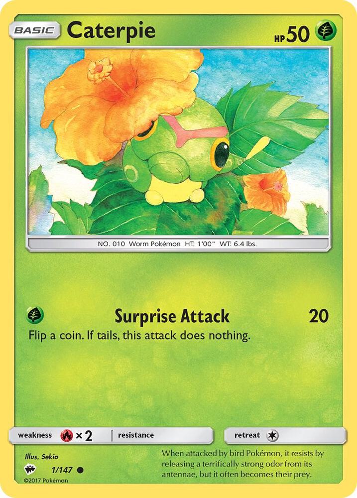 Caterpie [SM - Burning Shadows] 1/147