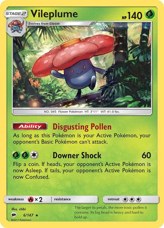 Vileplume [SM - Burning Shadows] 6/147