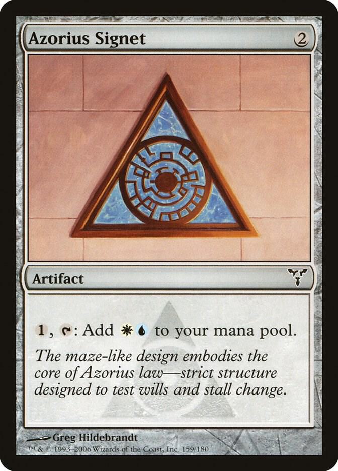 Azorius Signet [Dissension] 159
