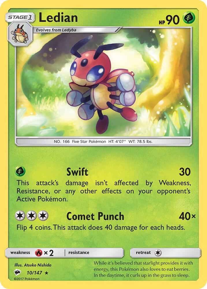 Ledian [SM - Burning Shadows] 10/147