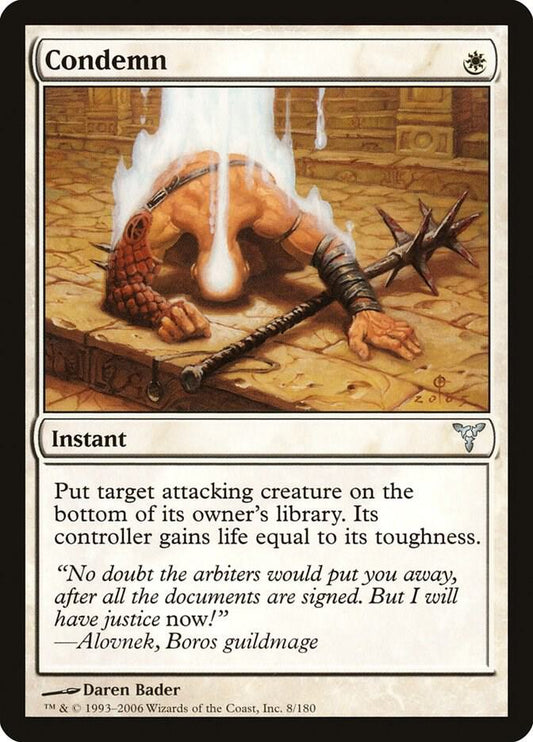 Condemn [Dissension] 8