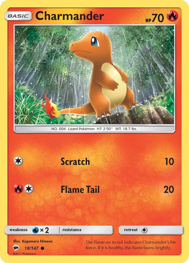 Charmander [SM - Burning Shadows] 18/147