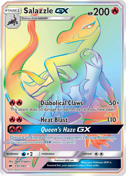 Salazzle GX (Secret) [SM - Burning Shadows] 151/147