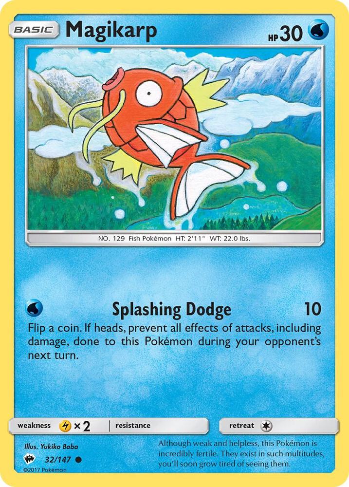 Magikarp [SM - Burning Shadows] 32/147