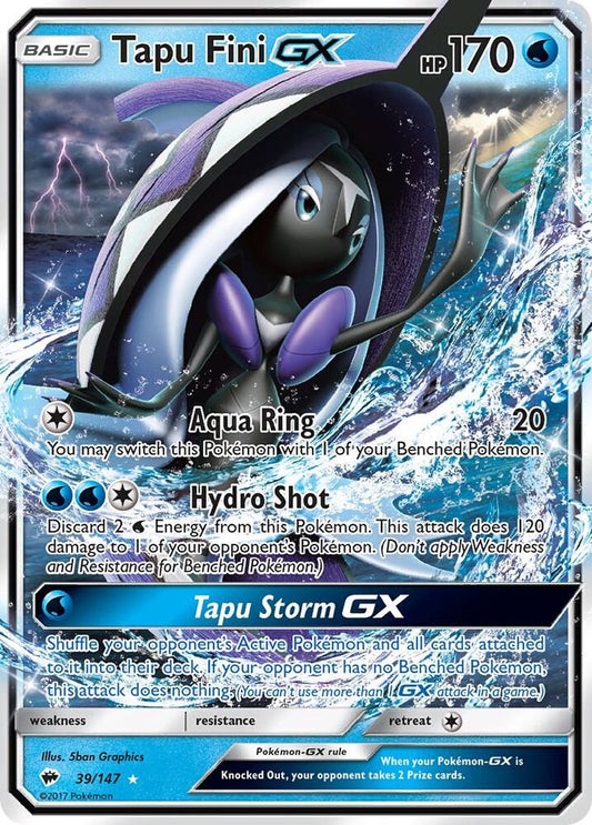 Tapu Fini GX [SM - Burning Shadows] 39/147