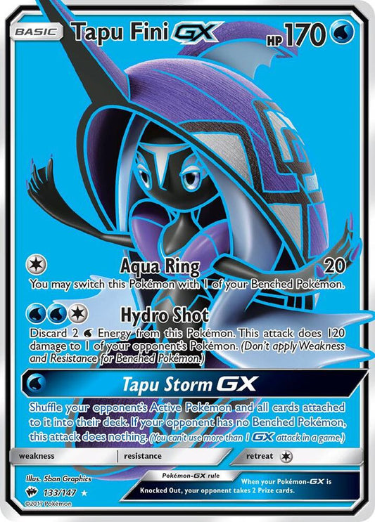 Tapu Fini GX (Full Art) [SM - Burning Shadows] 133/147